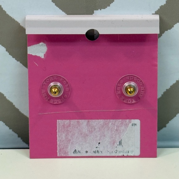 New Kate Spade Bright Ideas Blue Green Stud Earrings - Picture 2 of 3